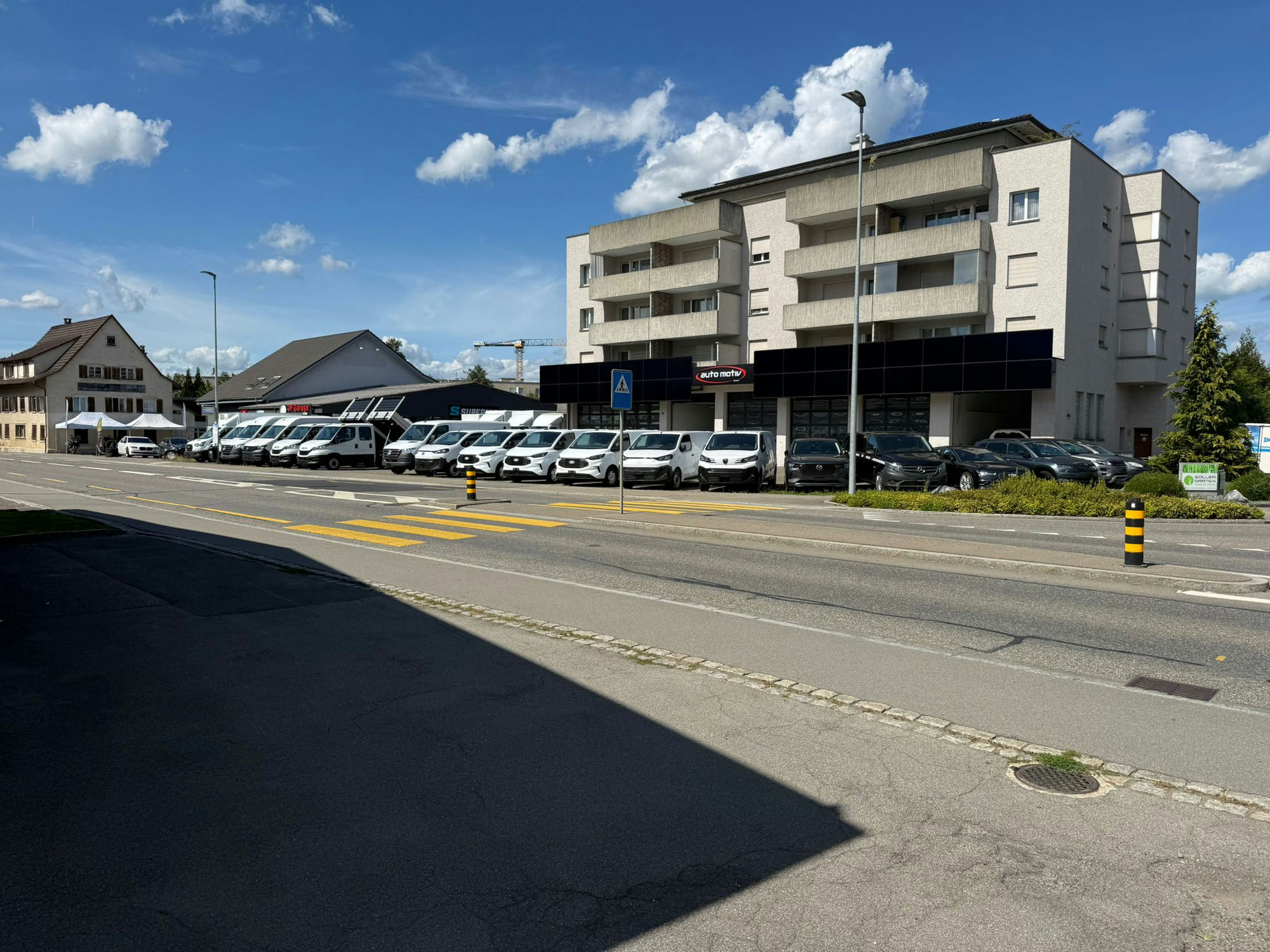Autohaus Auto Motiv GmbH an der Weinfelderstrasse 88 in Amriswil mit Transporter-Flotte