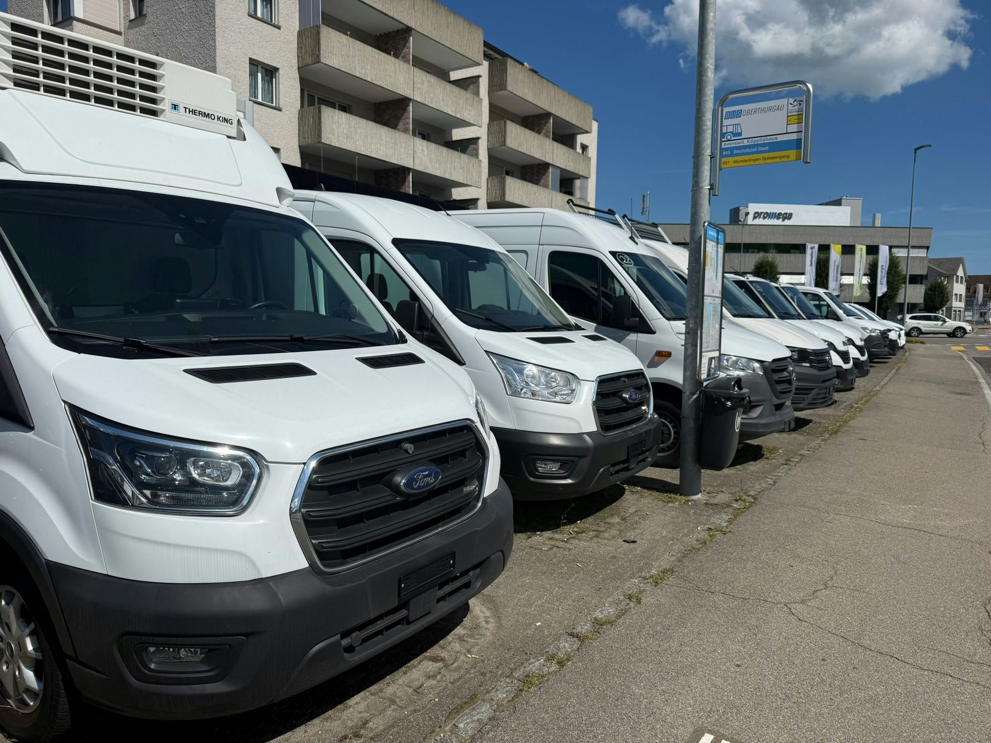 Transporter und Kühlfahrzeuge der Auto Motiv GmbH Amriswil – Verkauf