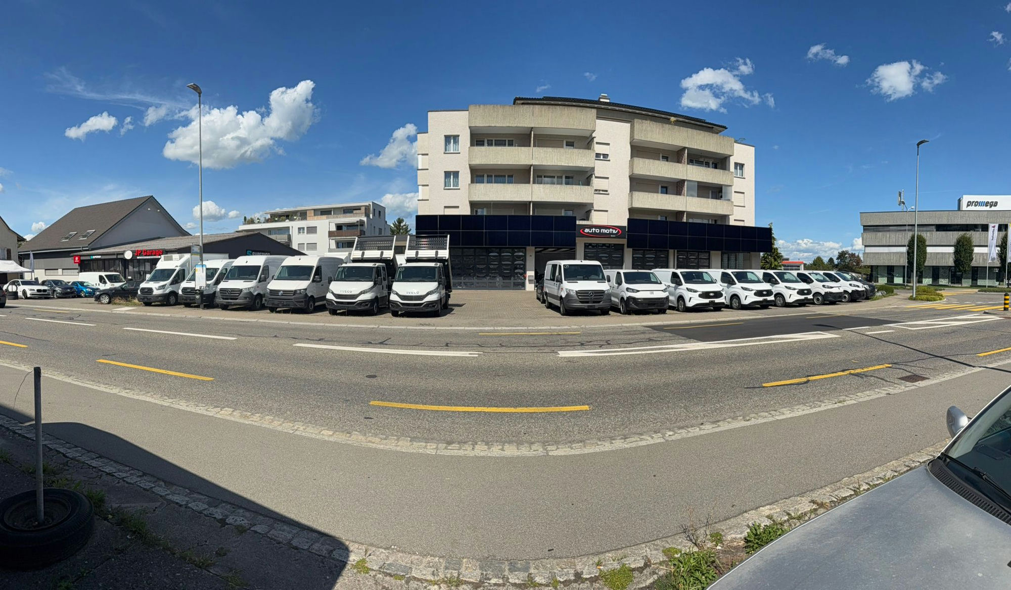 Standort der Auto Motiv GmbH an der Weinfelderstrasse 88 in Amriswil